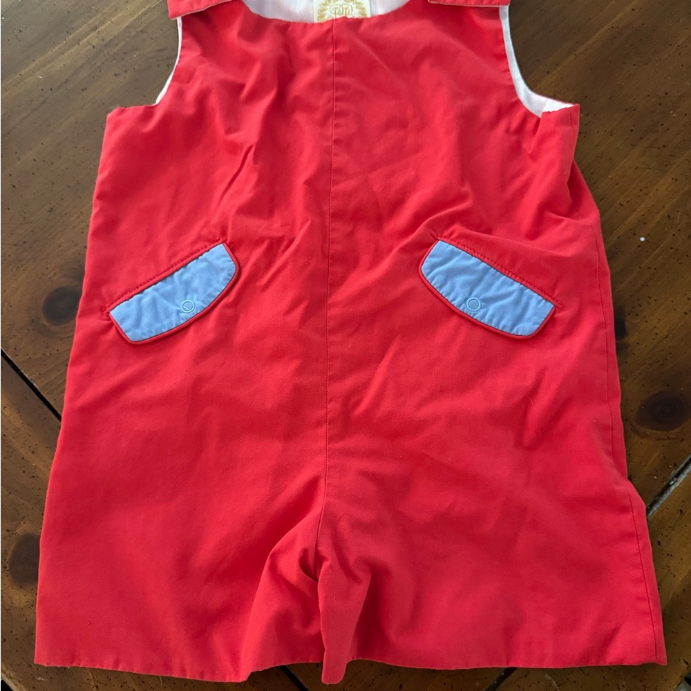 Beaufort Bonnet Red and Blue Short Jon